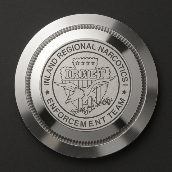 CUSTOM SKULL IRNET black dive pro, 3 link, back engraving