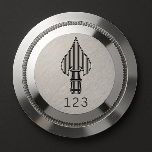 CUSTOM GHOST DARK KNIGHT + BACK ENGRAVING