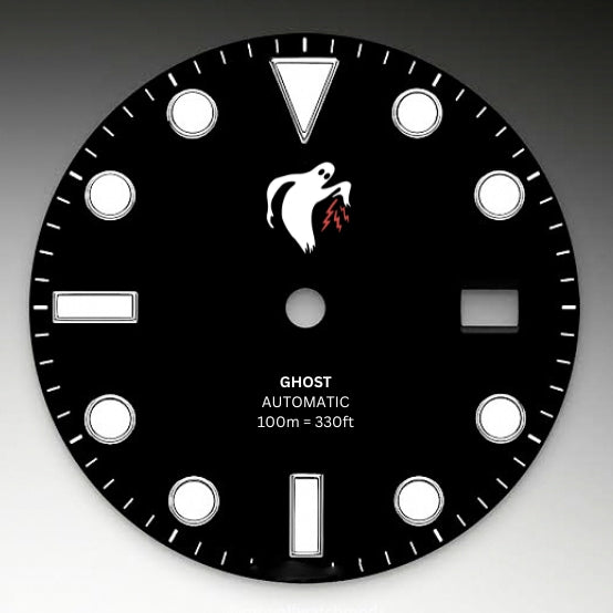 CUSTOM GHOST DARK KNIGHT + BACK ENGRAVING