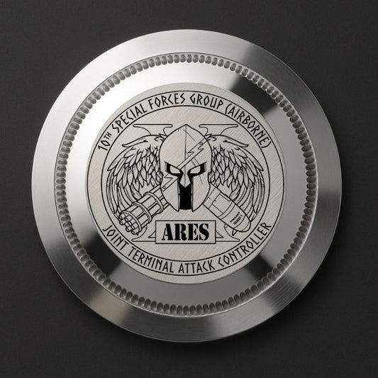 CUSTOM SPRITE DUALTIME, ares dial, back engraving, 3 link bracelet