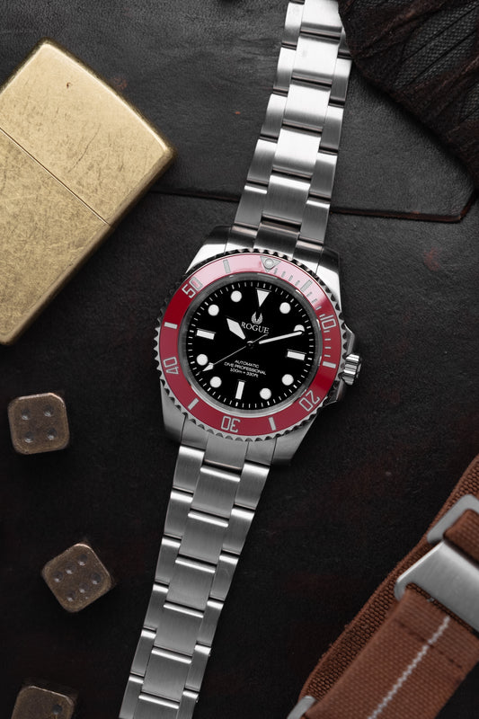 RED NO DATE DIVE PROFESSIONAL