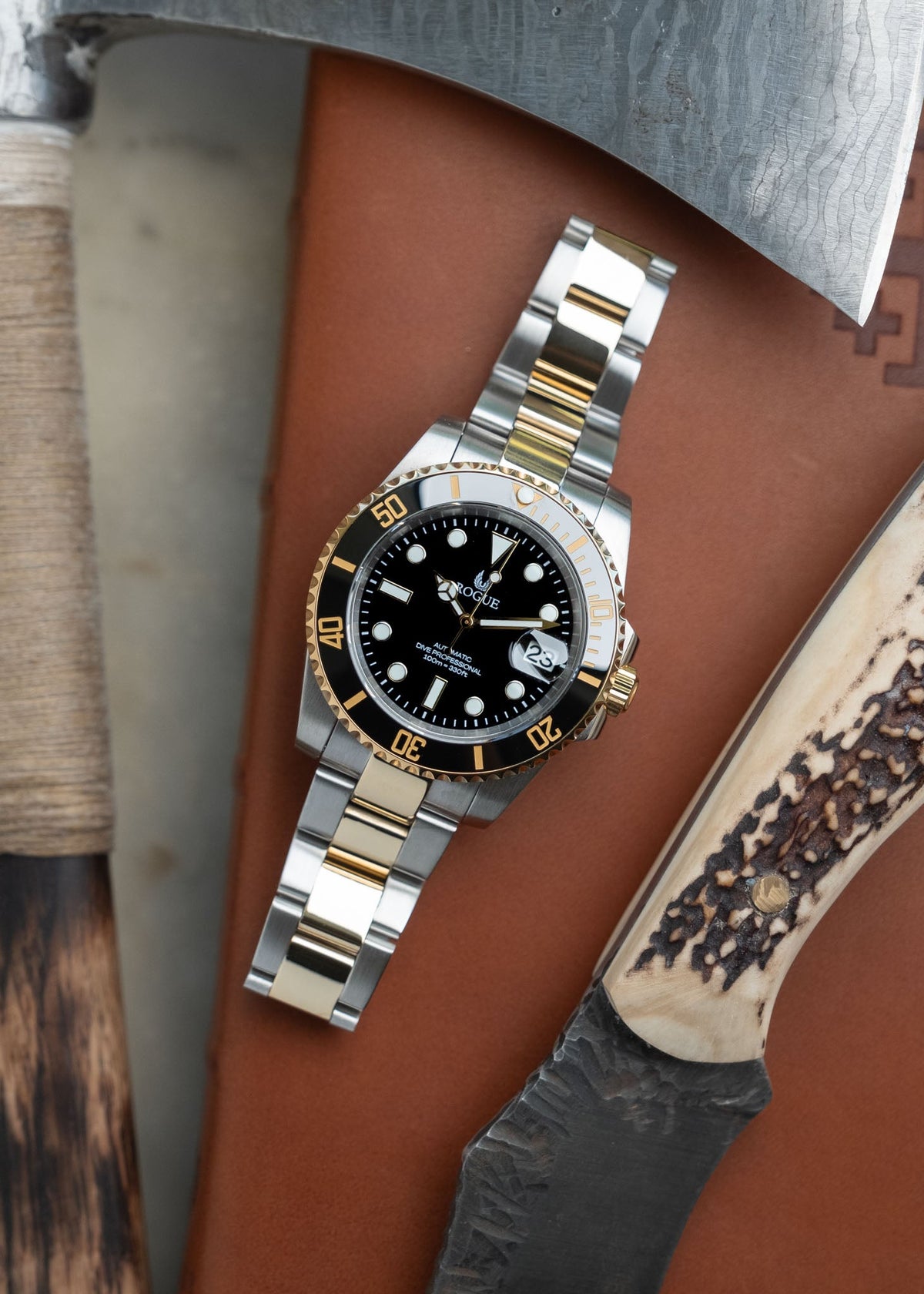 BLACK TWO TONE DIVE PROFESSIONAL