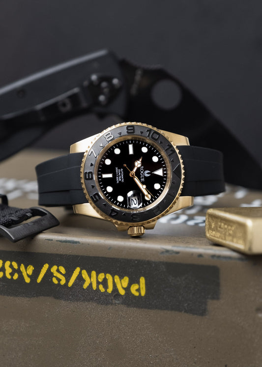 GOLD MATTE BLACK DUALTIME