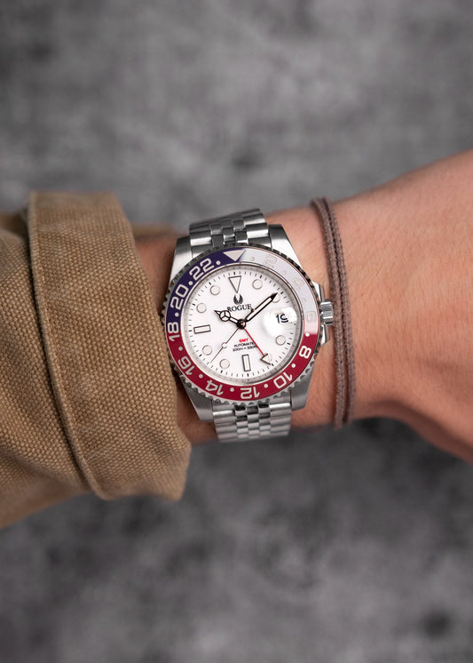 WHITE CERAMIC PEPSI GMT