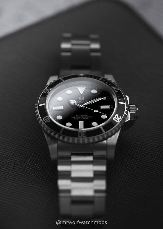 BLACK VINTAGE DIVE PROFESSIONAL