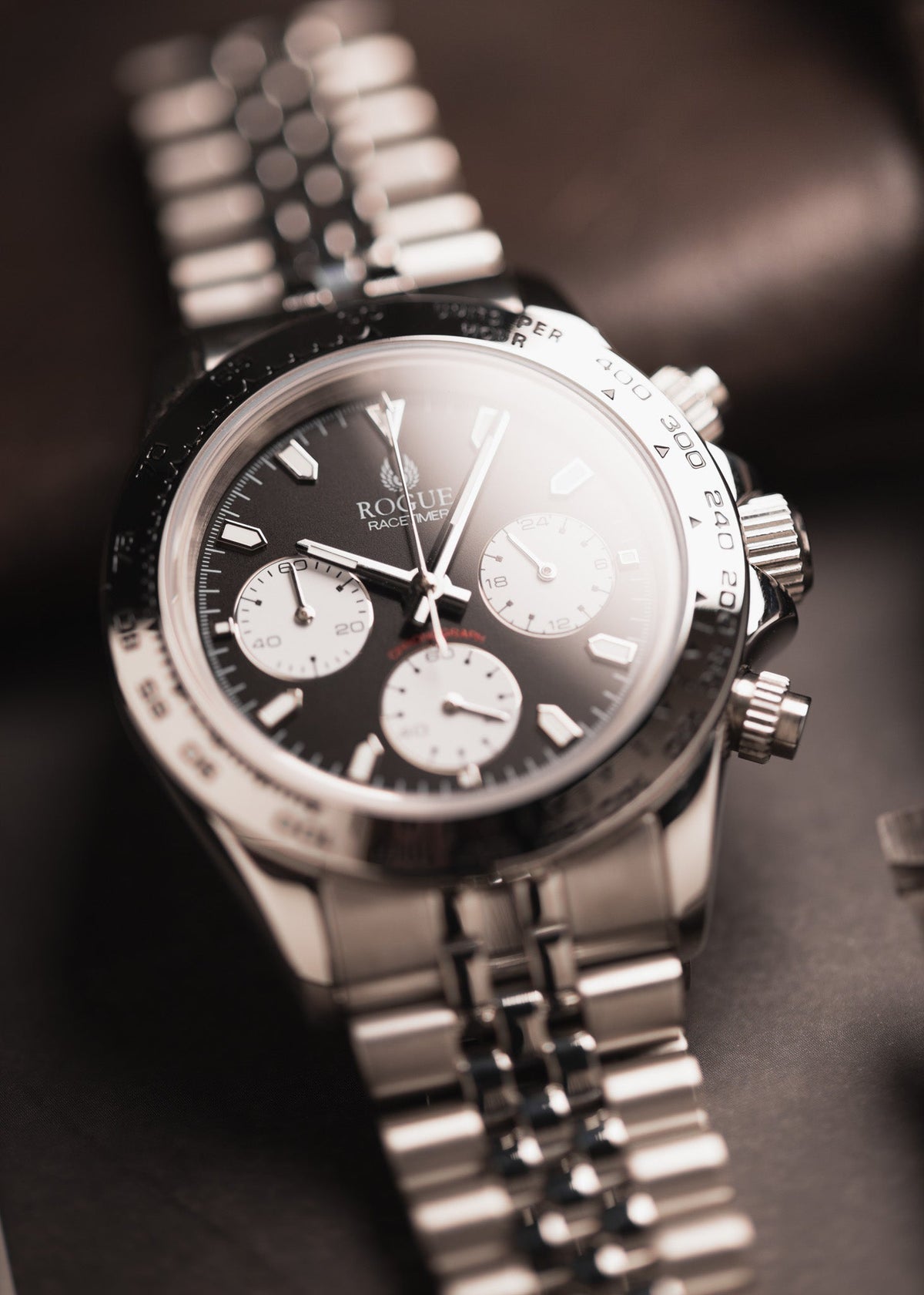 SILVER REVERSE PANDA RACETIMER