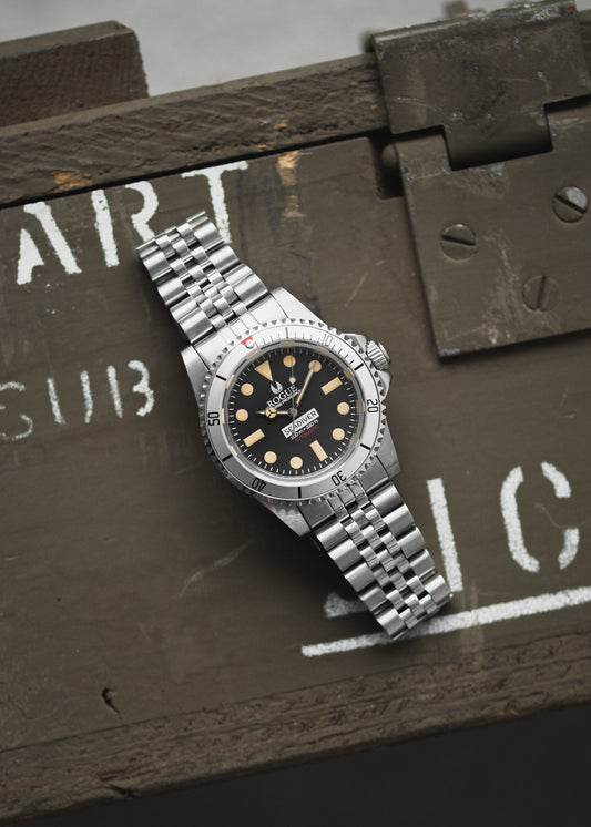 SILVER VINTAGE DIVER