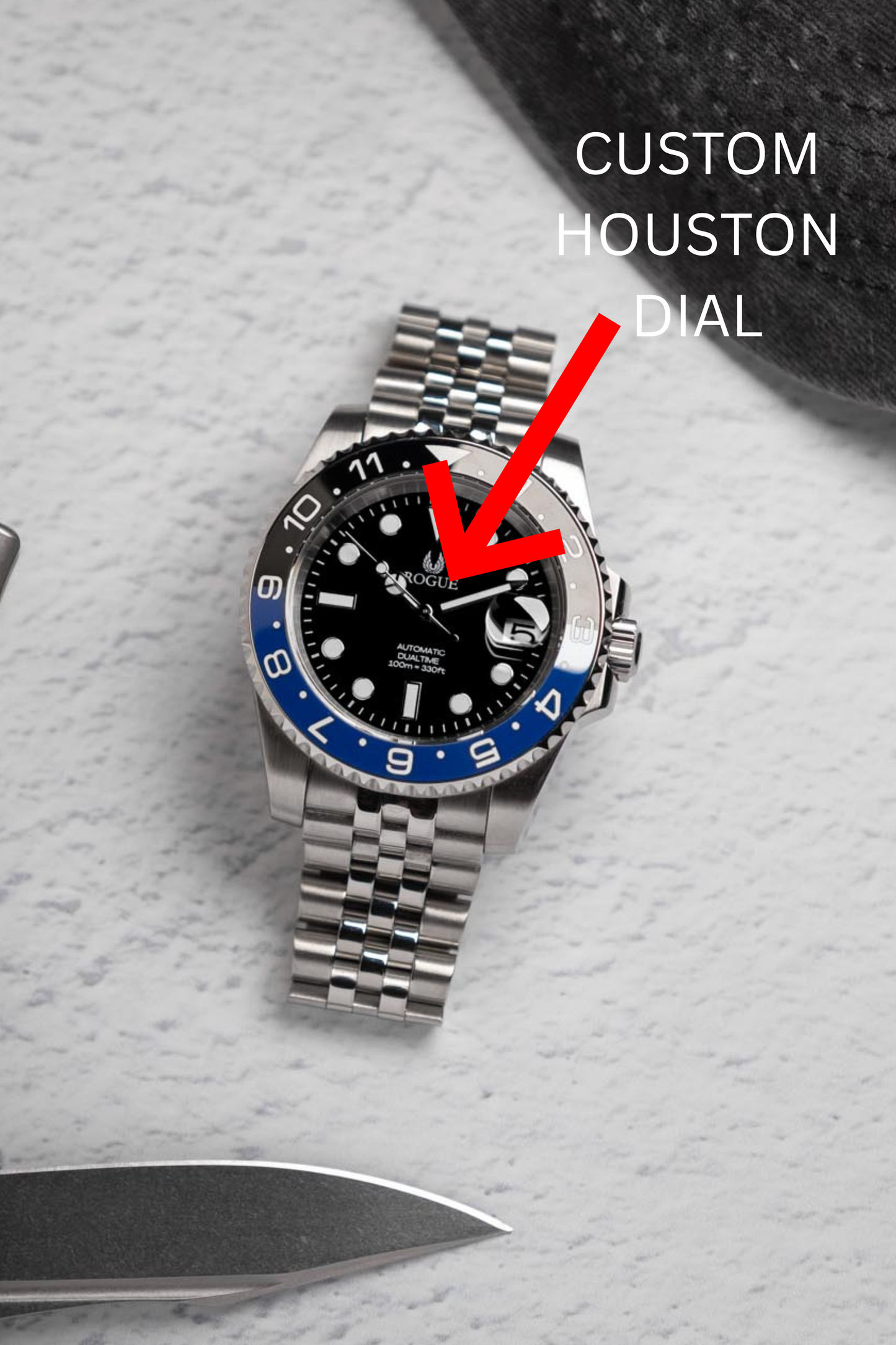 CUSTOM HOUSTON POLICE MURDER SQUAD WATCH