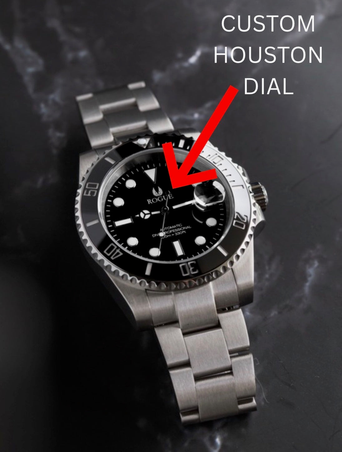 CUSTOM HOUSTON POLICE MURDER SQUAD WATCH