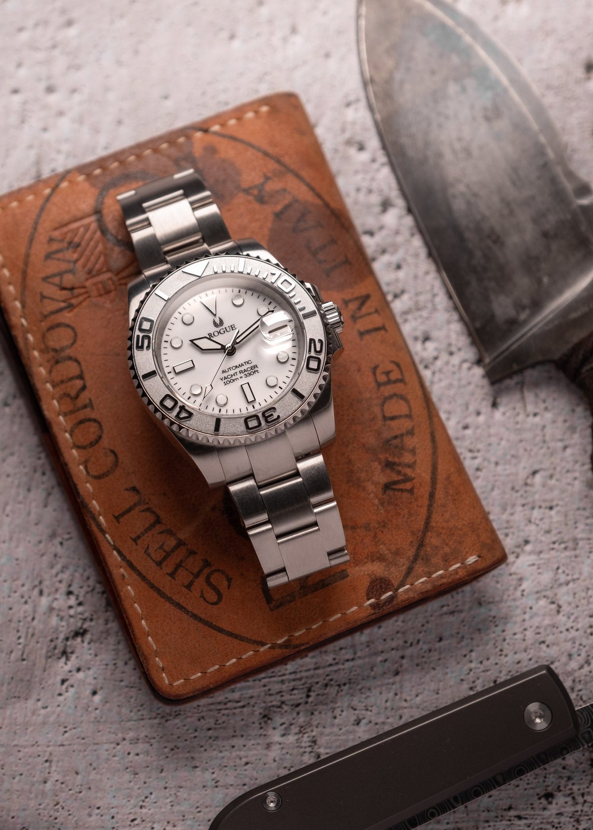 White Rugged Watch WHITE YACHT RACER – Rogue Watches