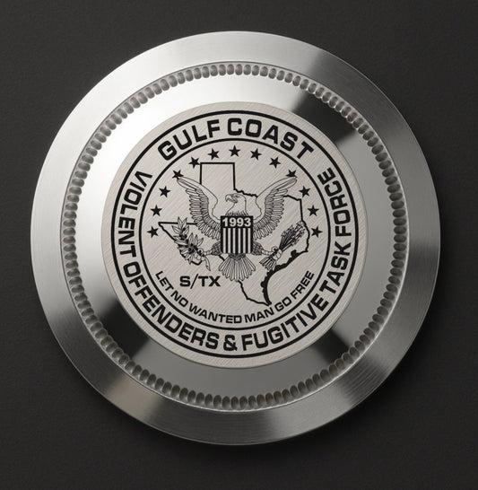 CUSTOM GULF COAST DIVE PRO, 3 link, back engraving